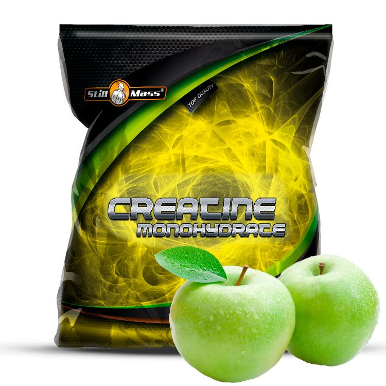 Creatine monohydrate 500g Green apple StillMassNutrition.HU